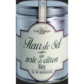 TERRE EXOTIQUE Fleur Sel Madagascar Zeste 90g