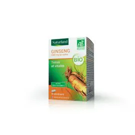 NATURLAND Complément alimentaire ginseng Bio x75