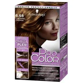 SCHWARZKOPF Coloration Permanente Caramel Carmin 6.68 166,8ml