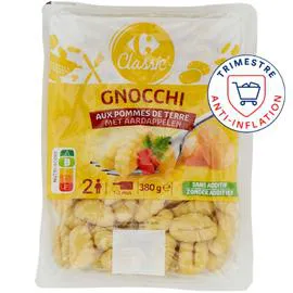 CARREFOUR CLASSIC' Gnocchis aux pommes de terre 380g