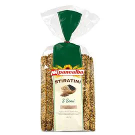 PANEALBA Stiratini Gressins aux 3 graines 250g