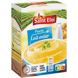 SAINT ELOI Purée lait entier 375g
