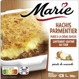 MARIE Hachis parmentier purée à la crème fraiche 300g