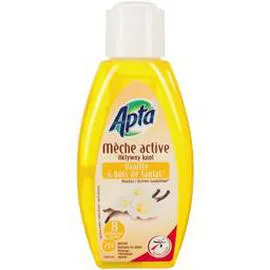 APTA Désodorisant mèche active 2 en 1 vanille et bois de santal 375ml
