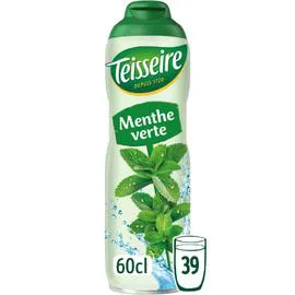 TEISSEIRE Sirop de menthe verte 60cl