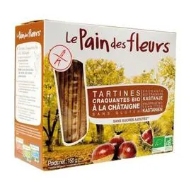 LE PAIN DES FLEURS Tartines Craquantes Châtaigne 150g