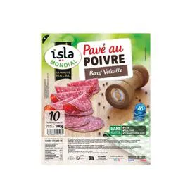 ISLAMONDIAL Pavé au poivre 100g