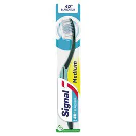 SIGNAL Brosse à dents 4D Blancheur Medium l'unité