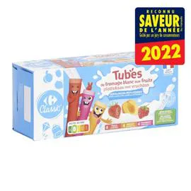 CARREFOUR CLASSIC' Fromage blanc aux fruits 12x40g