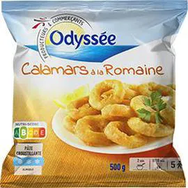 ODYSSÉE Calamars à la romaine 500g