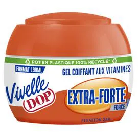 DOP, VIVELLE Gel Coiffant Fixation Extra Forte 190ml