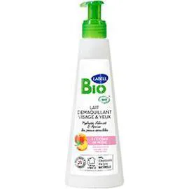 LABELL BIO Lait démaquillant visage & yeux à l'extrait de pêche BIO 250ml