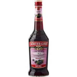 L'HÉRITIER-GUYOT Liqueur crème de mûre de Dijon 70cl