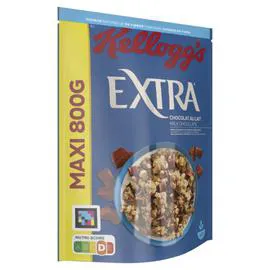 KELLOGG'S, EXTRA Céréales Chocolat au Lait 800g