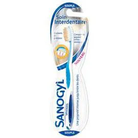 SANOGYL Brosse à dents souple, soin interdentaire l'unité