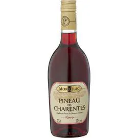 MONRILLAC Pineau des Charentes rouge 75cl