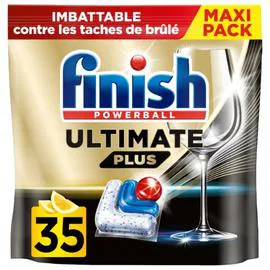 FINISH Capsules Lave-vaisselle Ultimate Plus Citron x35