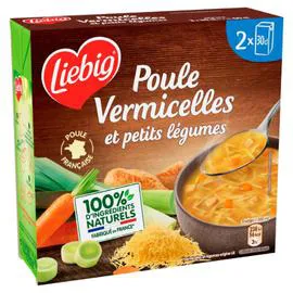 LIEBIG Bouillon de poule française 2x30cl