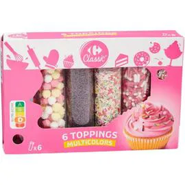 CARREFOUR CLASSIC' Décorations pour pâtisserie assortiment 150g