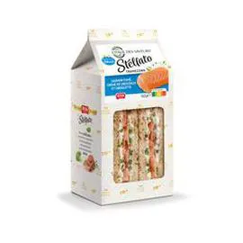 L'ITALIE DES PIZZAS Sandwich tramezzino saumon fumé crème de crescenza et ciboulette 160g