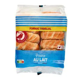AUCHAN Pains au lait 700g