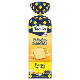 BRIOCHE PASQUIER Brioche tranchée Familiale 650g