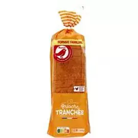 AUCHAN Brioche tranchée 700g