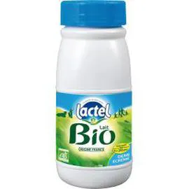 LACTEL Lait demi-écrémé BIO U.H.T. 25cl