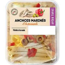 PRODUCTEURS & COMMERÇANTS Anchois marinés à la provençale 120g