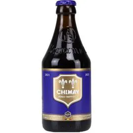 CHIMAY Bière bleue Trappiste Belge 33cl