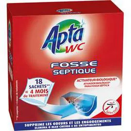 APTA WC - Activateur BIO pour fosse septique 18x30g