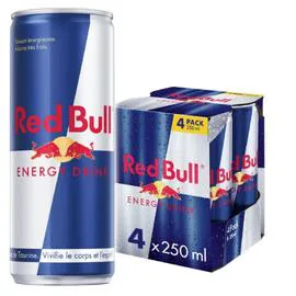 RED BULL Boisson énergisante 4x250ml