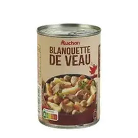 AUCHAN Blanquette de veau 400g