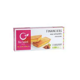 BIO SOLEIL Financiers Aux Amandes Bio 125g
