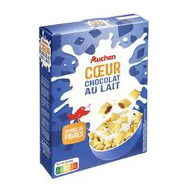 AUCHAN Jumblies céréales au chocolat au lait 400g