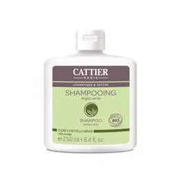 CATTIER Shampooing Cheveux Gras À L'argile Verte 250ml