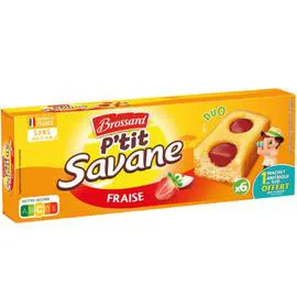 BROSSARD, SAVANE Gâteaux duo fraise 150g