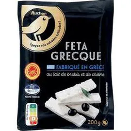 AUCHAN GOURMET Feta grecque AOP 200g