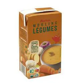 AUCHAN Mouliné de légumes 1l