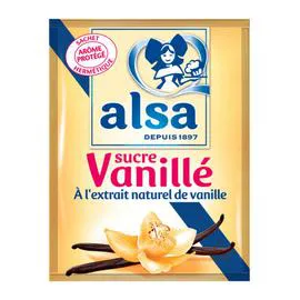 ALSA Sucre Vanillé à l'extrait naturel de vanille 45g