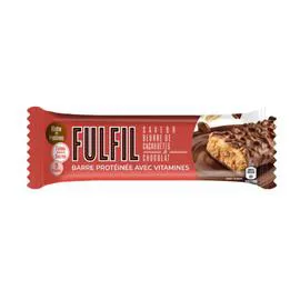 FULFIL Barre protéinée avec vitamine chocolat et peanut butter 55g