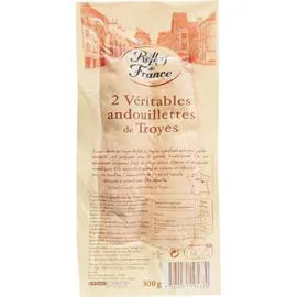 REFLETS DE FRANCE Andouillettes de Troyes 2x150g