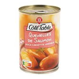 MARQUE REPÈRE, CÔTÉ TABLE Quenelles saumon Sauce crevette 400g