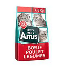 MARQUE REPÈRE, LYCAT Croquettes chat Boeuf/poulet/légumes 7,5kg