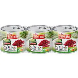 SAINT ELOI Betteraves rouges en dés assaisonnées 130g