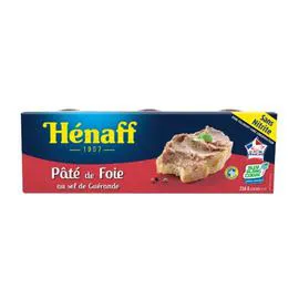 HÉNAFF Pâté de foie 3x78g