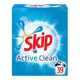 SKIP Lessive Poudre Active Clean 2,73kg