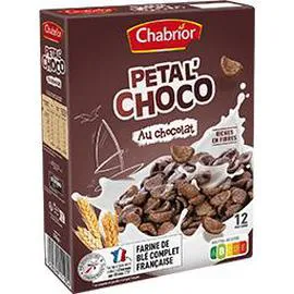 CHABRIOR Céréales Petal'Choco 375g