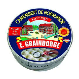 E. GRAINDORGE Camembert Au Lait Cru AOP 250g