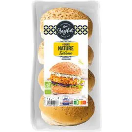 L'ANGELUS Buns Nature Au Sésame Bio 200g